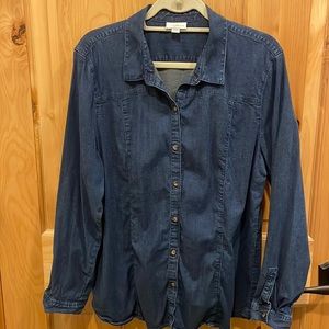 JJill Denim Long Sleeve Shirt